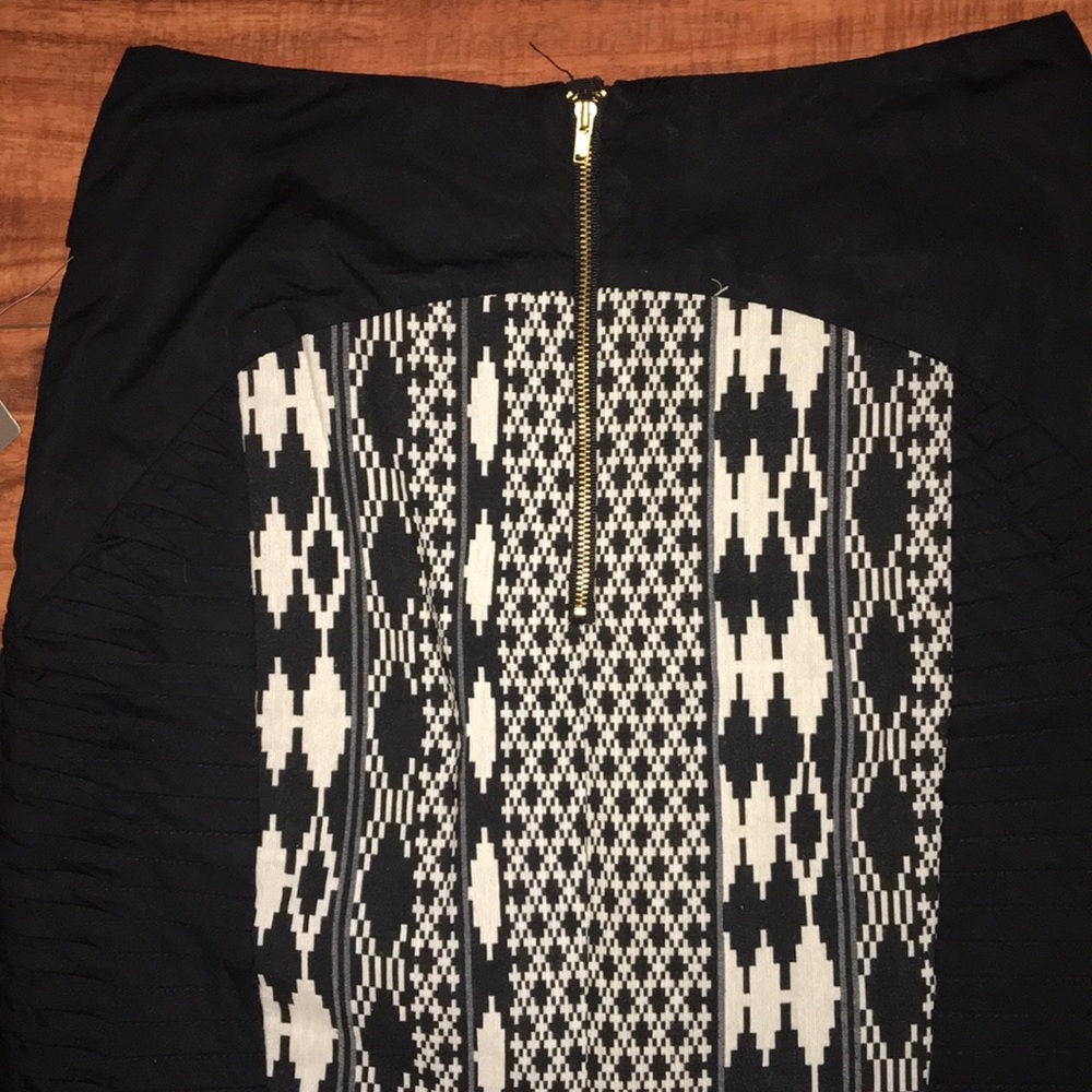 Floreat NWT Anthropologie size 4 skirt black NEW - Picture 7 of 9